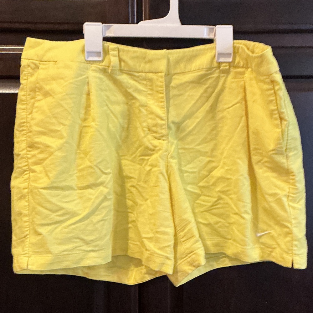 Nike golf Women’s Yellow Athletic Shorts